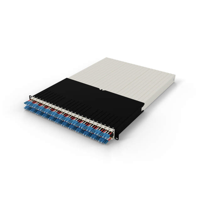 Patchbox one 30RU OS2 LC-SC