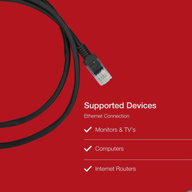 Shintaro Cat6 24 AWG Patch Black 300MM