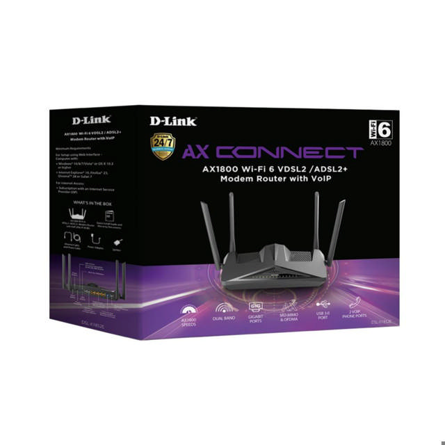 D-Link DSL-X1852E Modem Router