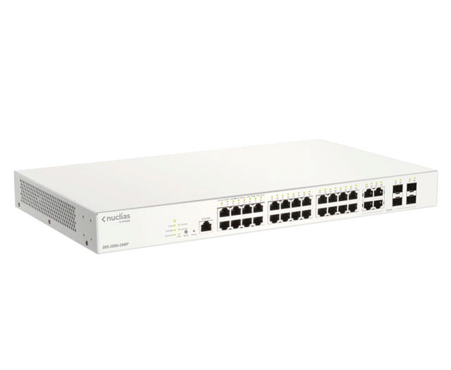 D-Link 28-Port Cloud-Managed Switch 370W