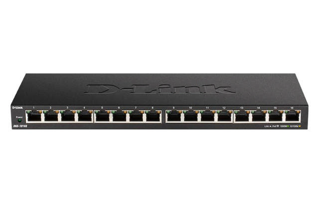 D-Link 16-P Low Profile Unmanaged switch