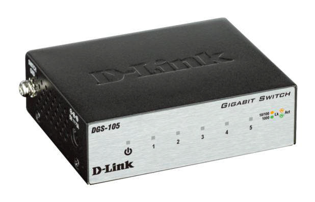 D-Link 5-Port Unmanaged Desktop Switch