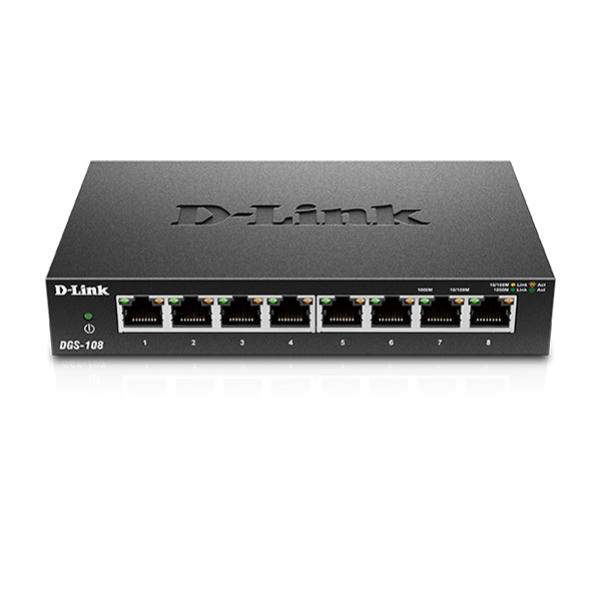 D-Link 8-Port Gigabit Unmanaged Desktop