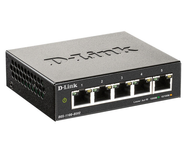 D-Link 5-Port Smart Managed Switch