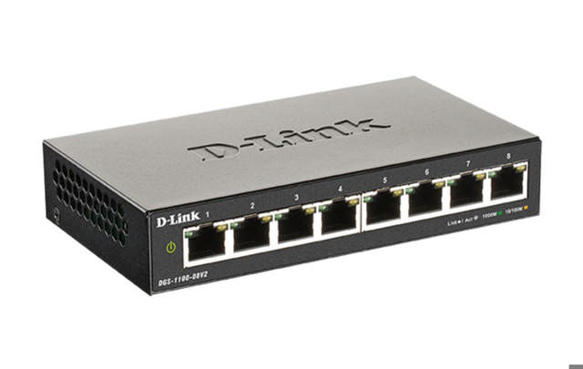 D-Link 8-Port Smart Managed Switch