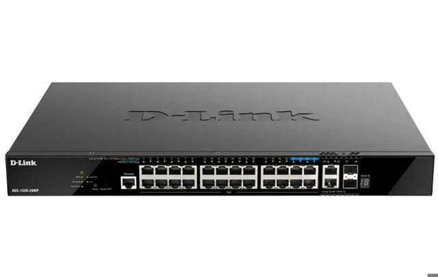 D-Link 28-Port Smart Managed Switch PoE