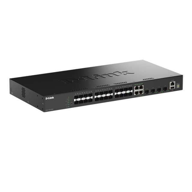D-Link 28-Port Stackable Smart SFP