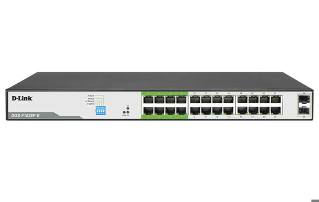 D-Link 26-Port Unmanaged PoE Switch