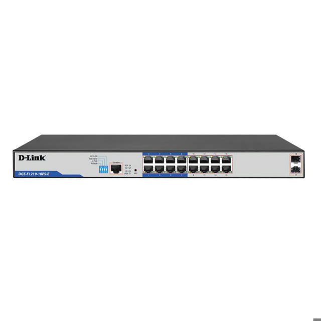 D-Link 18-Port Smart Managed PoE+ Switch