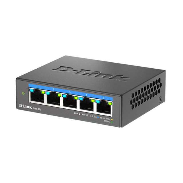D-Link 5-Port mGE Unmanaged Switch