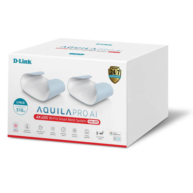 D-Link AQUILA PRO AI AX600 SmartMesh 2PK