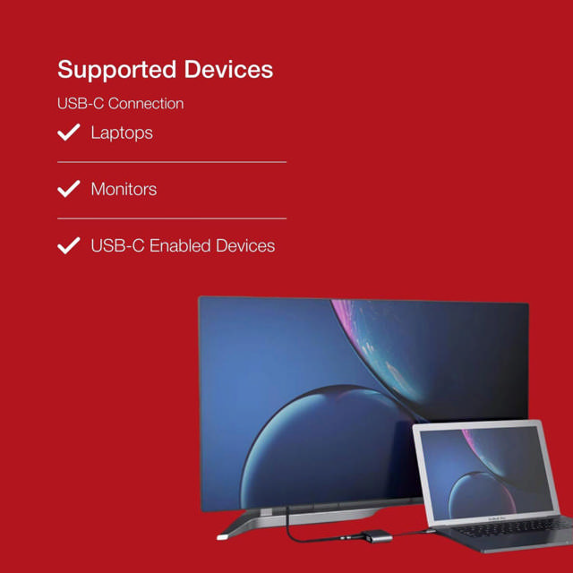 Shintaro USB-C to 4K HDMI & 1080P VGA