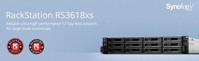 Synology RS3618xs 12 Bay NAS