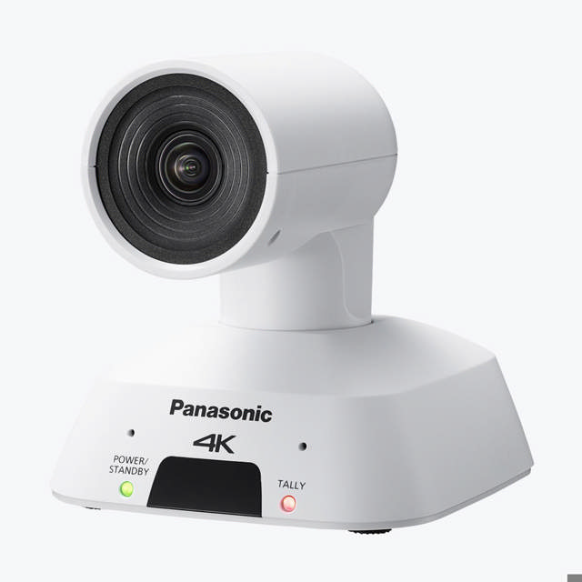 Panasonic AW-UE4KWG 4K/HD Cam w/POE WHT
