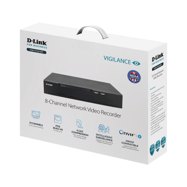 D-Link DCS-F4808E Vigilance 5 x 8MP Kit