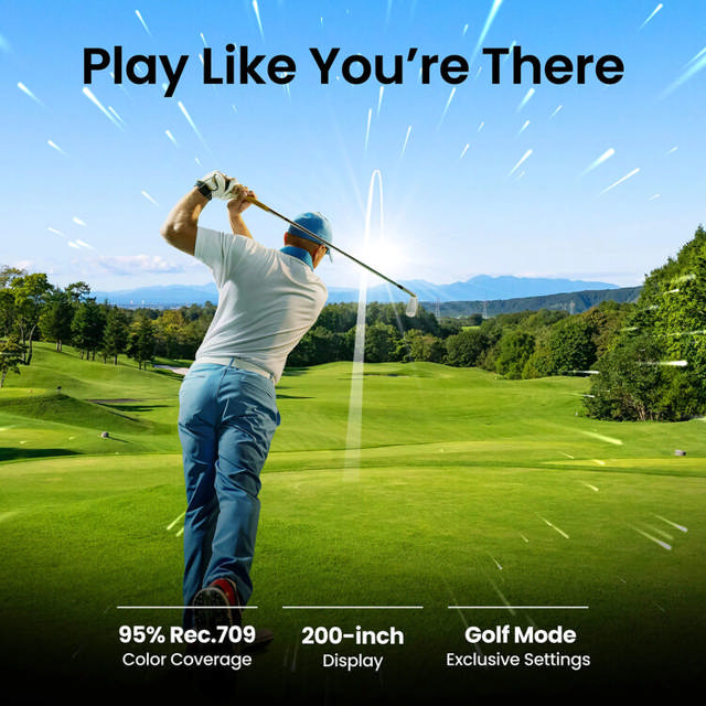 BenQ AK700ST Laser DLP 4000AL 4K Golf