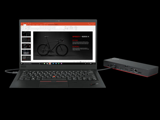 BOX OPENED Lenovo ThinkPad Universal Thunderbolt 4 Dock 40B00135AU