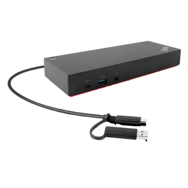 BOX OPENED Lenovo ThinkPad Hybrid USB-C with USB-A Dock