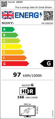 Sony Bravia BZ30J 55