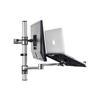 Atdec AFS-AT-NBC-P Notebook-Monitor Swing Arm Polished Silver