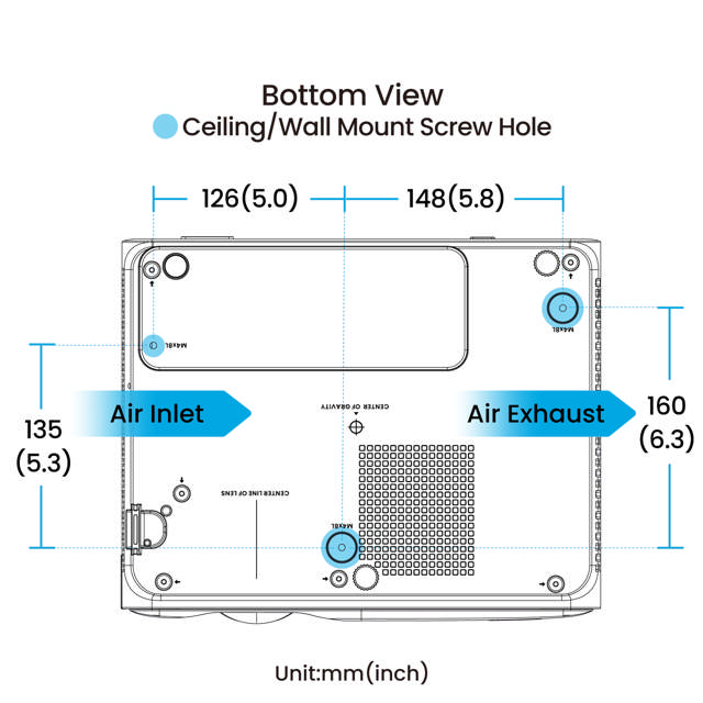 BenQ AH500ST 4000-Lumen Short Throw
