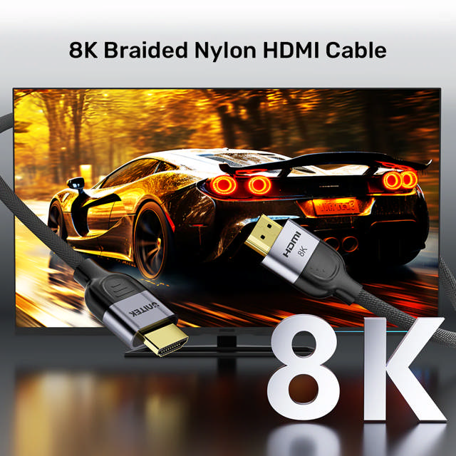 Unitek 1M Male to Male 8K HDMI2.1 Cable