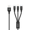 Unitek 1.2m 3-in-1 USB-A to USC-C & More
