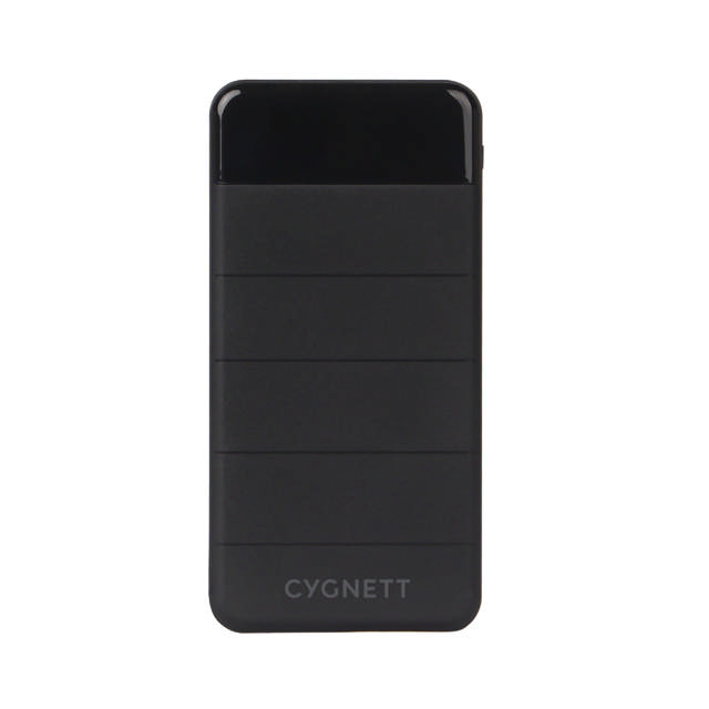 Cygnett ChargeUp Explorer 8000mAh (8K) Power Bank w/Detachable Solar Panels  & LED Torch - Black