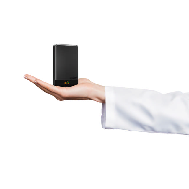 Cygnett MagSlim 5000mAh (5K) Magnetic Wireless Power Bank - Black