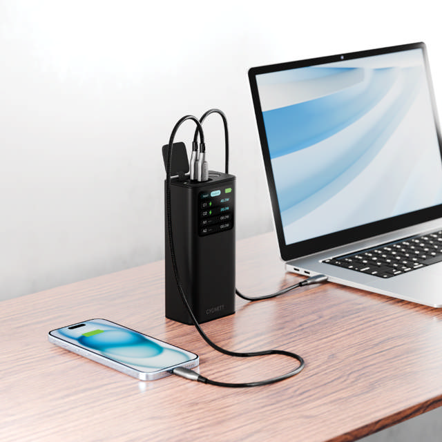 Cygnett Titan PD 3.0 65W 30000mAh (30K) Laptop Power Bank w/LCD Display - Black