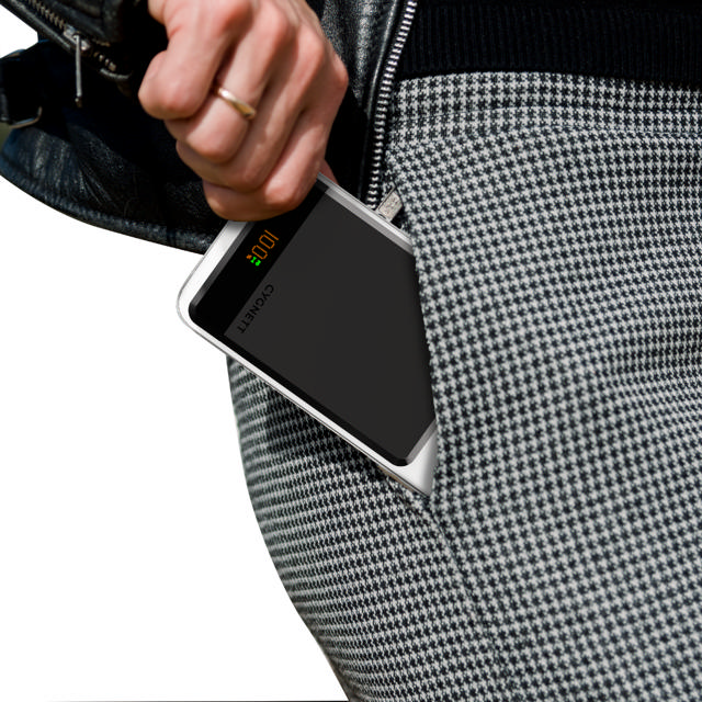 Cygnett MagSlim 10000mAh (10K) Magnetic Wireless Power Bank - Black