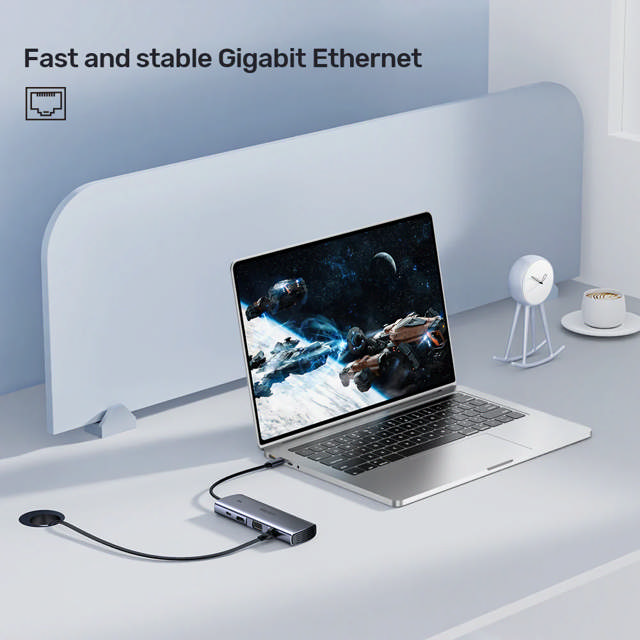 Unitek 9-in-1 USB-C Hub 4K Dual Display