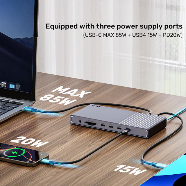 Unitek USB4 40Gbps Docking Station