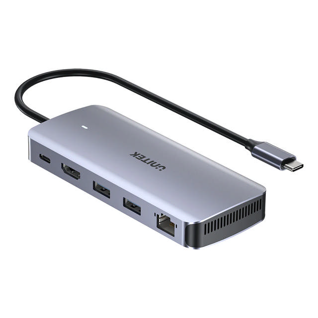 Unitek 6-in-1 USB-C Hub w/ M.2SSD Enc