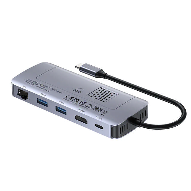 Unitek 6-in-1 USB-C Hub w/ M.2SSD Enc