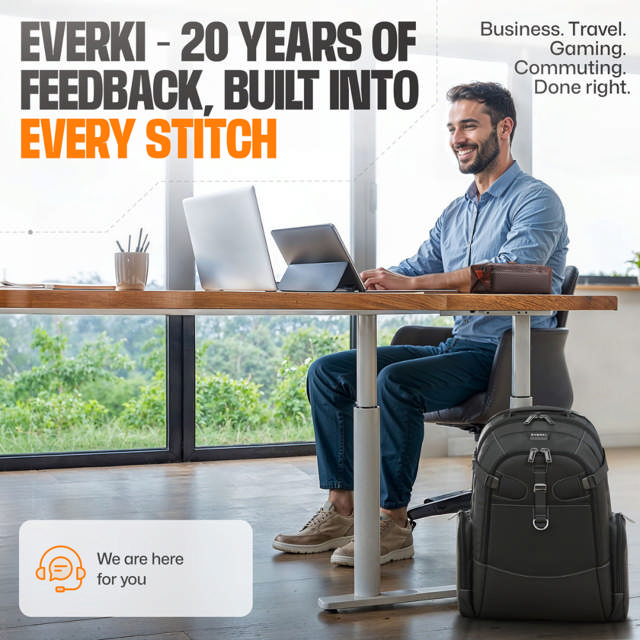 Everki Business Travel Laptop Bag ECO 18.4