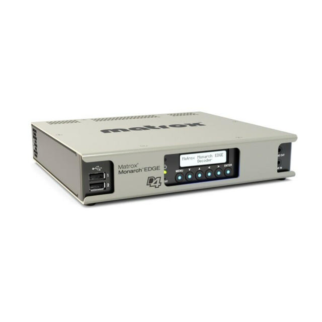 Matrox Monarch EDGE D4 4K/Multi-HD H.264 Decoder
