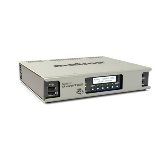 Matrox Monarch EDGE E4 10-Bit 4K/Multi-HD H.264 Encoder