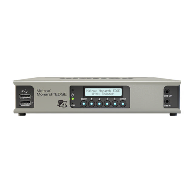 Matrox Monarch EDGE E4 8-Bit 4K/Multi-HD H.264 Encoder