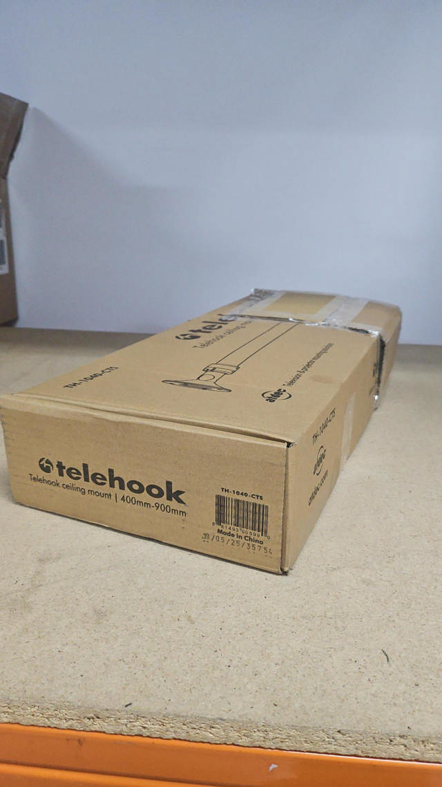 Atdec TH-1040-CTS Ceiling Mount Tilt Short, Carton damaged, Brand New