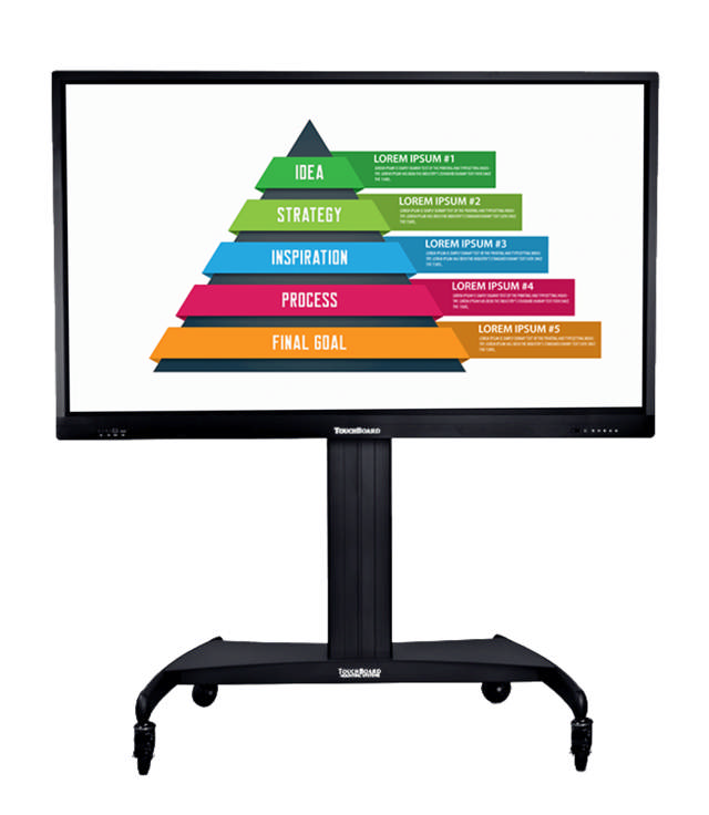 TouchBoard Mobile Height Adjustable System – Centre Lift