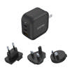 Unitek Travel Tri GaN 3 Port 66W Charger