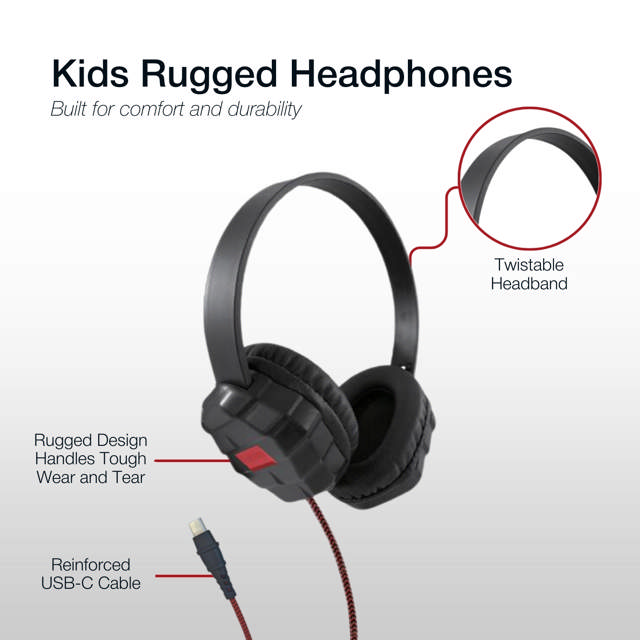 Shintaro Rugged Kids USB-C Headset