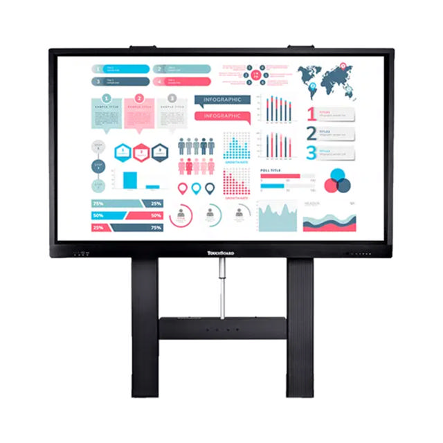 TouchBoard Wall Mount Height Adjustable System – Actuator Lift