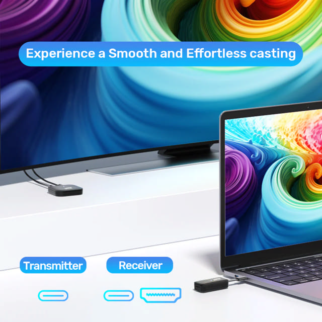 Unitek USB-C Wireless HDMI Extender Kit