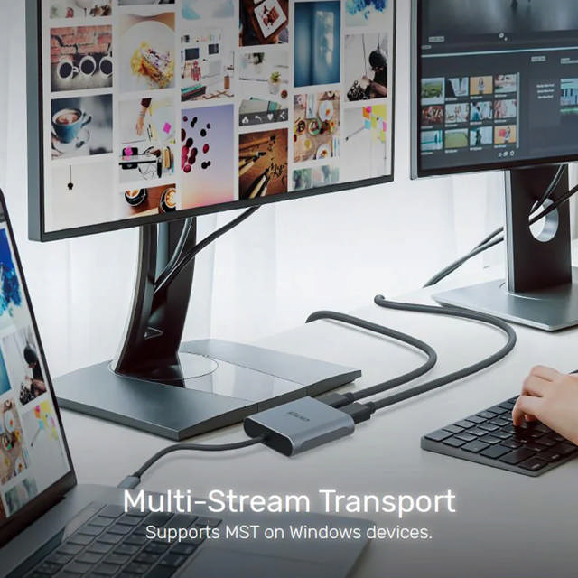 Unitek USB-C to Dual HDMI 4K Adapter