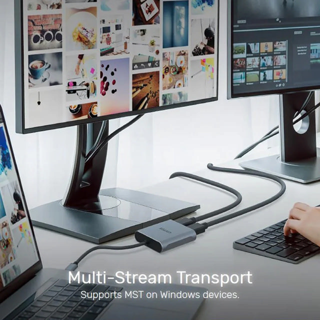 Unitek USB-C to Dual HDMI 4K Adapter