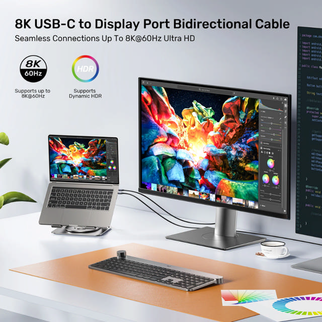 Unitek USB-C to DP 8K@60Hz BiDirectional
