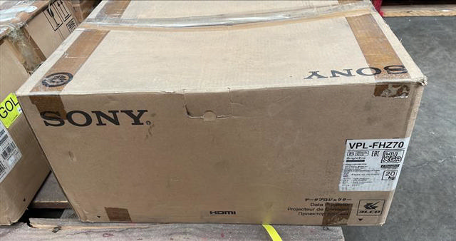 Sony VPLFHZ70B 3LCD Laser Projector, Black, Ex-Demo Stock, 5 Year Warranty