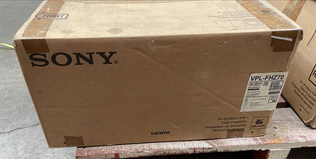 Sony VPLFHZ70B 3LCD Laser Projector, Black, Ex-Demo Stock, 5 Year Warranty